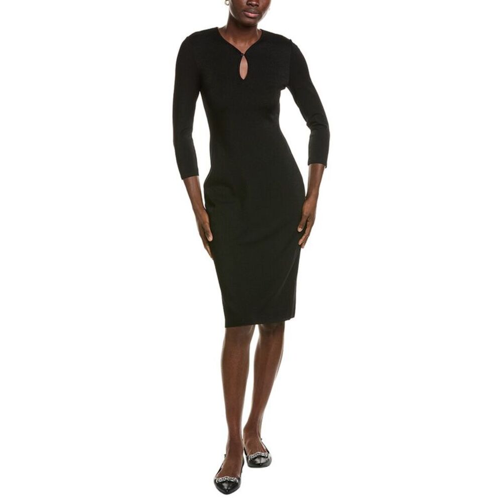 Marc Cain Womens  Midi Dress, Black